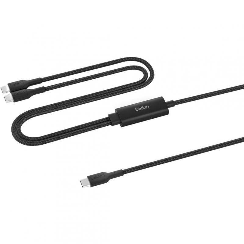 Belkin BoostCharge Pro USB-C to Dual USB-C Sync & Charge Cable 1.50 m ( 4.92 ft ) — view 2