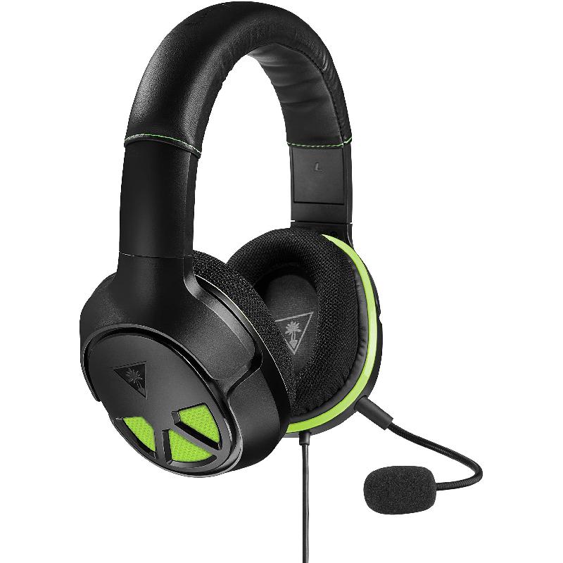 Turtle Beach Ear Force XO Three Gaming Headset Wired Black/Green