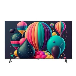 JVC 75 Inch 4K UHD Qled Edgeless Smart Tv With Voice Mouse, Bluetooth And Dolby, 75NQ7155, Black
