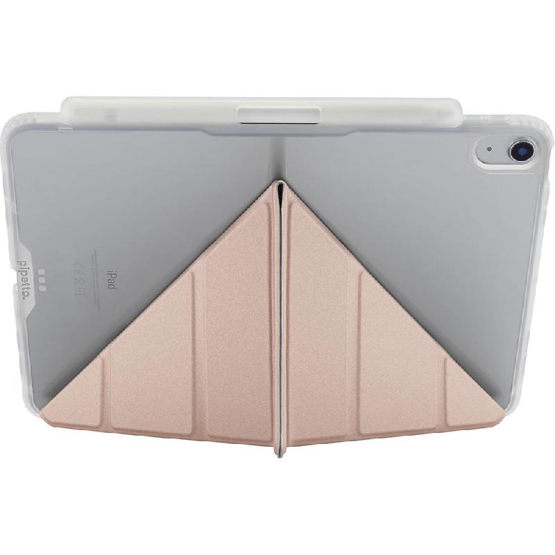 PIPETTO Origami No3 Pencil Folio Tablet Case Metallic Pink for iPad Air 11 M2/iPad Air 11 M3/iPad Air 11 M4 — view 2