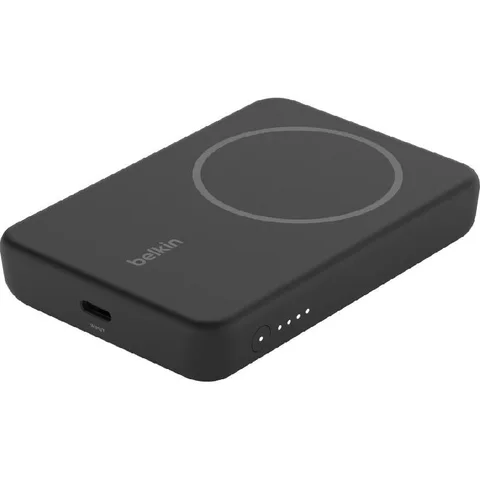 Belkin BoostCharge Power Bank Charger Fast Battery Charging 5000 mAh Single USB-C (I/O Charging)