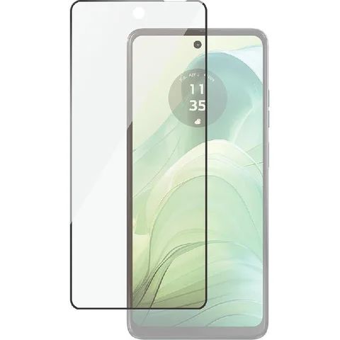PanzerGlass SAFE Tempered Glass, Edge-to-Edge, Black Case Friendly Smartphone Screen Protector for Motorola moto g24 4G