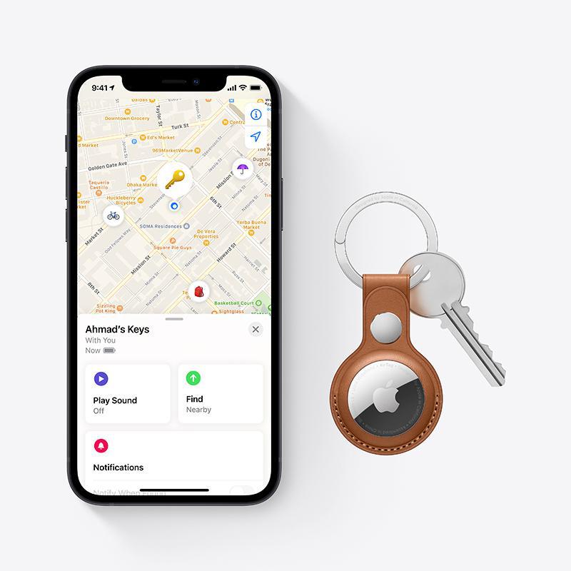 Apple AirTag 2nd Generation (1-pack) Multi-function Item Locator — view 5