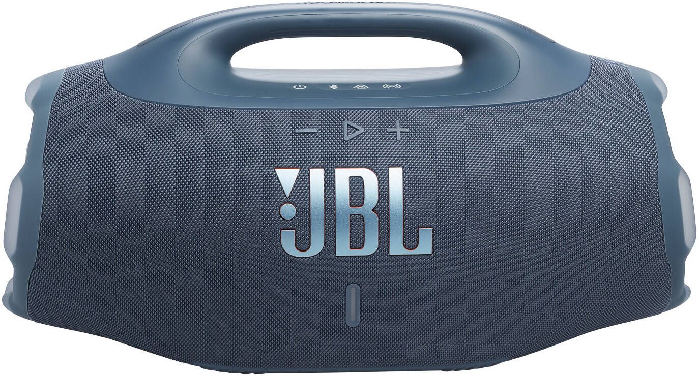 JBL Boombox 4, Portable Bluetooth Speaker, Waterproof & Dustproof- Blue
