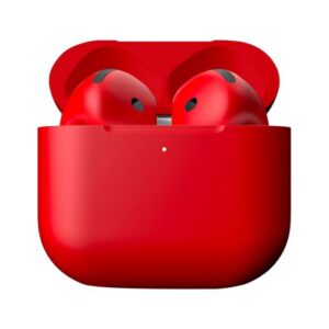 Merlin Craft Customized Apple Airpods 4 ANC Product Red Bold