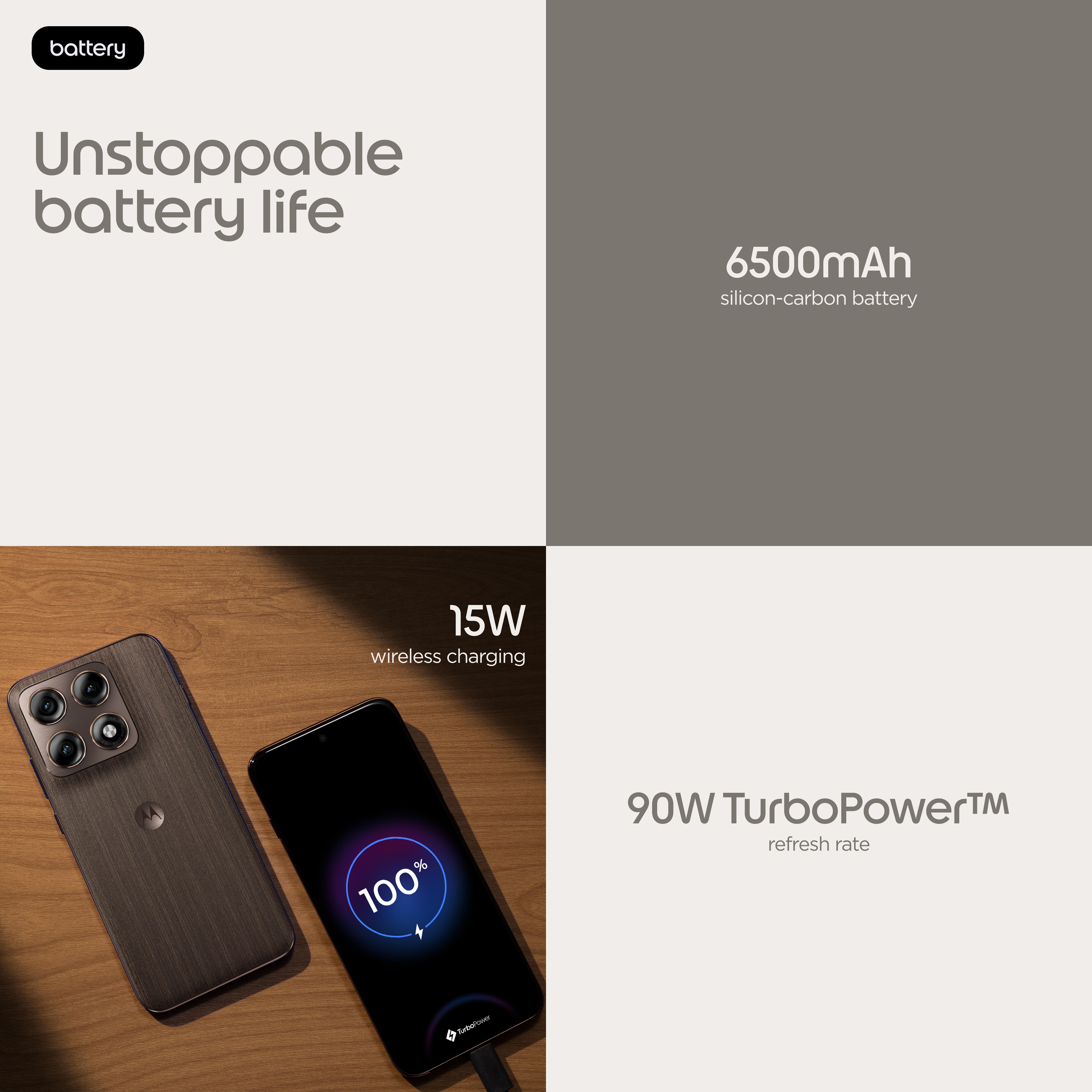 Moto Edge 70 Pro 12GB RAM + 512GB Storage Smartphone PANTONE Chicory Coffee 5G UAE Version — view 4
