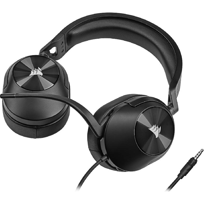 CORSAIR HS55 Stereo Gaming Headset Wired Carbon — view 4