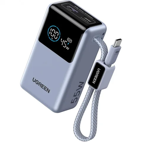 UGREEN PB727 Power Bank Charger Fast Battery Charging 10000 mAh Dual USB (1X USB/1X USB-C)