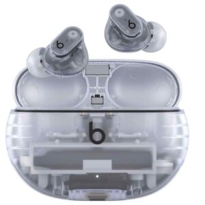 Beats Studio Buds +, True Wireless Noise Cancelling Earbuds- Transparent