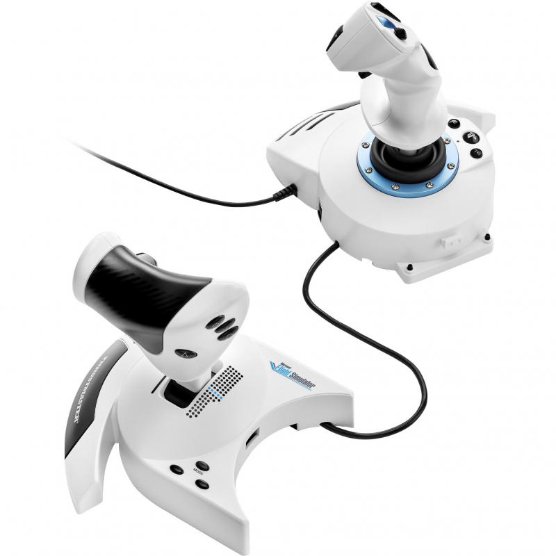 Thrustmaster T.Flight Hotas 5 MSFS Special Edition Throttle + Stick Simulation Wired White — view 3