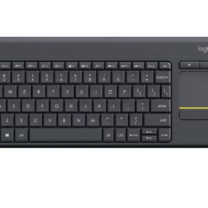 Logitech K400 Plus Wireless Livingroom Keyboard With Touchpad - Black