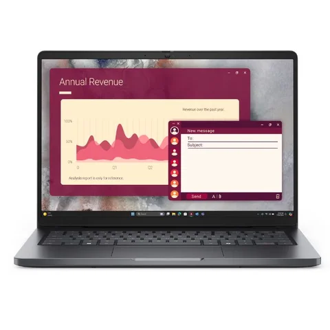 Dell Pro 14 PC14250 Laptop, 14inch FHD Display, Intel Core 5 120U Processor, 8GB RAM, 512GB SSD, DOS, 1 Year Warranty