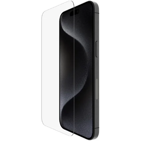 Belkin ScreenForce Ultra Slim (0.29 mm) Smartphone Screen Protector for iPhone 15 Pro Max