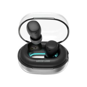 Green Lion Denver True Wireless Earbuds, Black
