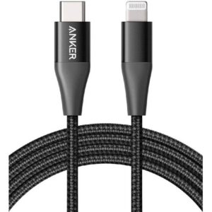 Anker PowerLine+ II USB-C to Lightning Sync & Charge Cable 6.00 ft ( 1.83 m )
