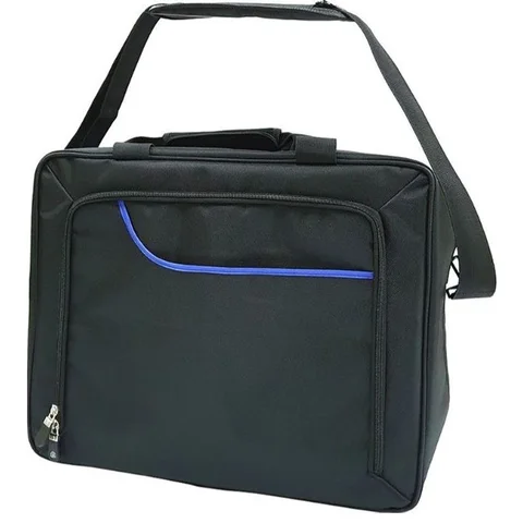 GamerTek PS5 Carrying Case – Compatible with PS5, Travel Bag Holds Playstation 5 Console, DualSense Controllers, Cables and Other Accessories