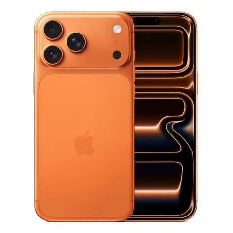 Apple iPhone 17 Pro (UAE Dual eSIM), 6.3 Inch, 1TB, 12GB, Cosmic Orange