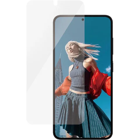 PanzerGlass Ultra-Wide Fit Tempered Glass, Clear Smartphone Screen Protector for Samsung Galaxy S25