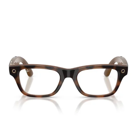 Ray-Ban Meta Blayzer Gen 2 Havana Clear Lenses Smart Glasses 54Mm