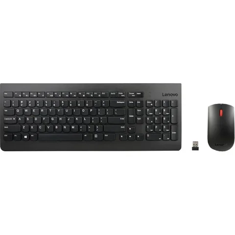 Lenovo 510 Arabic 253 Wireless Combo Desktop (Keyboard and Mouse) Wireless (2.4 GHz RF)