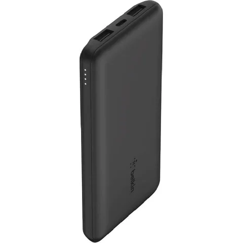 Belkin BoostCharge Power Bank Charger Fast Battery Charging 10000 mAh 3 USB (1X USB-C/2X USB)