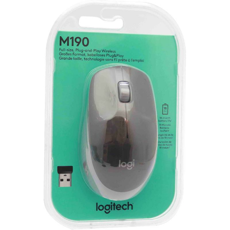 Logitech M190 Full-size Mouse Wireless — view 3