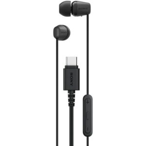 Sony Earphones Wired Black