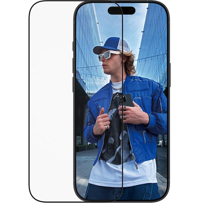 PanzerGlass Ultra-Wide Fit Tempered Glass, Clear Smartphone Screen Protector for iPhone 17/iPhone 16 Pro — view 2