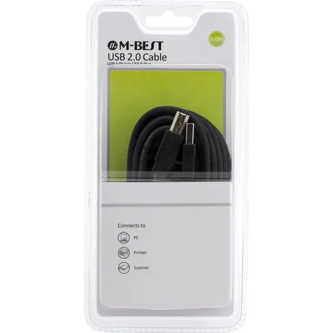 M-BEST USB 2.0 to USB (Female) Standard Cable 5.00 m ( 5.47 yd )