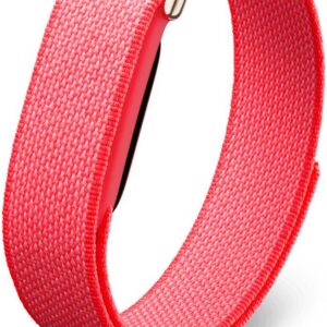 Google Fitbit Air, Smart Screenless Fitness Tracker, Heart Rate, Sleep Tracking, 7-Day Battery Life- Berry
