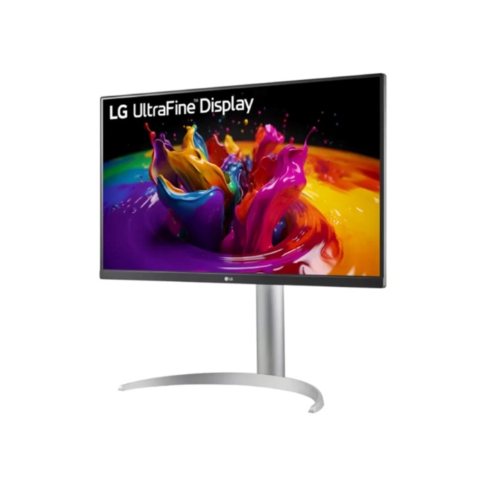 LG UltraFine 27inch 4K UHD 3840X2160 Monitor, Anti-glare, DP, HDMI, USB-C, Tilt Adjustable - 27UP850K-W — view 3