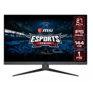 MSI Optix G272 27 Inch Full HD 144Hz 1ms IPS Gaming Monitor - 9S6-3CB51T-036