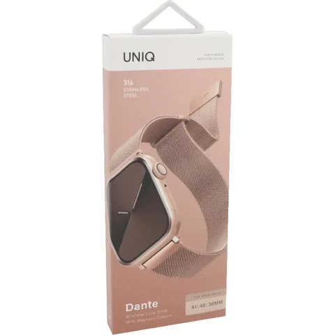 Uniq Dante Wrist Strap for Apple Watch Series 11 42/Watch Series 10 42/Watch Series 9 41/Watch SE 40