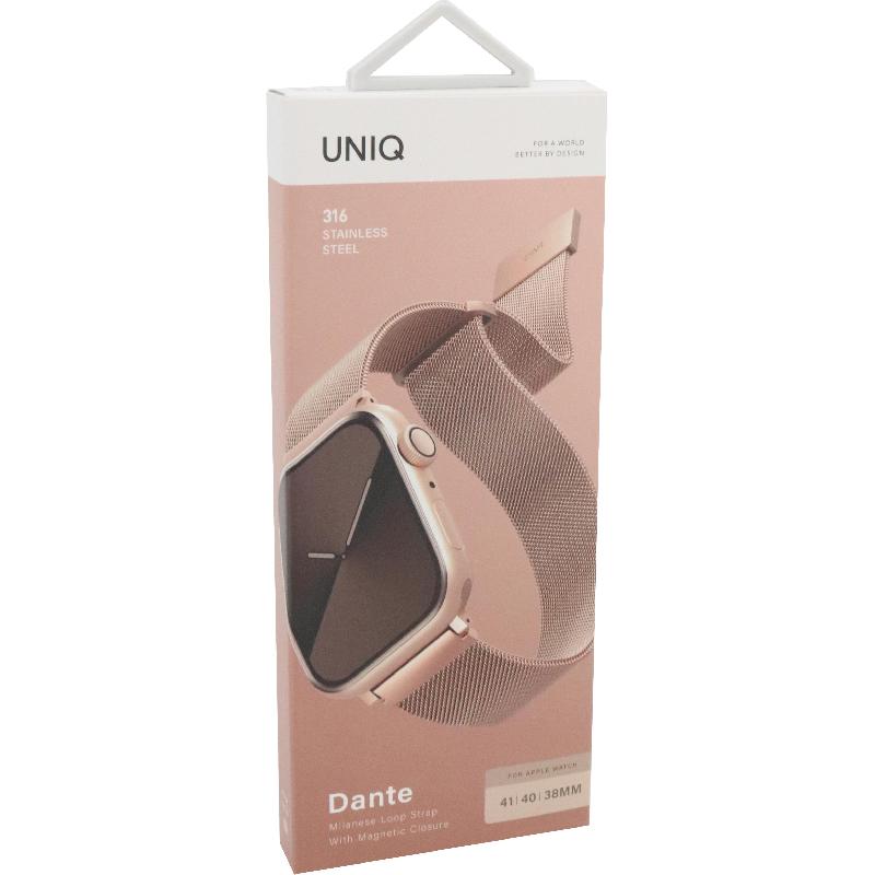 Uniq Dante Wrist Strap for Apple Watch Series 11 42/Watch Series 10 42/Watch Series 9 41/Watch SE 40