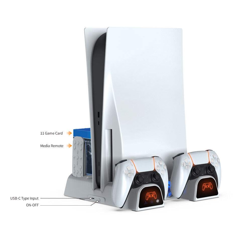 Dobe Multi-Function Cooling Charging Dock - PS5 Slim — view 2