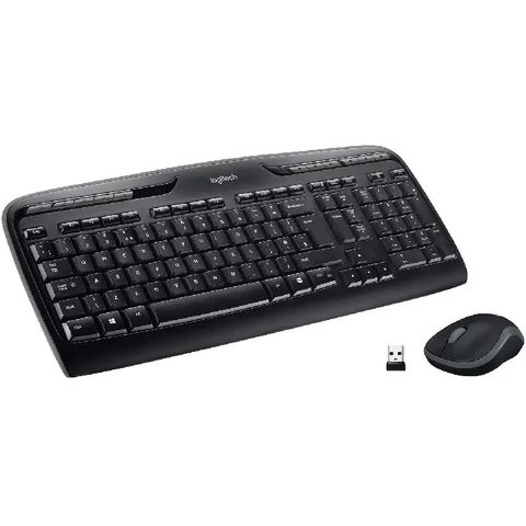 Logitech MK330 Wireless Combo Desktop (Keyboard and Mouse) Wireless (2.4 GHz RF)