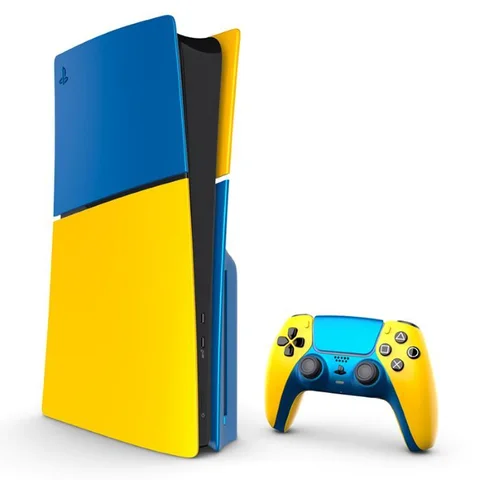 Customized Sony Ps5 Slim Disc Edition 1Tb Single Controller Macaw New 2023 Model