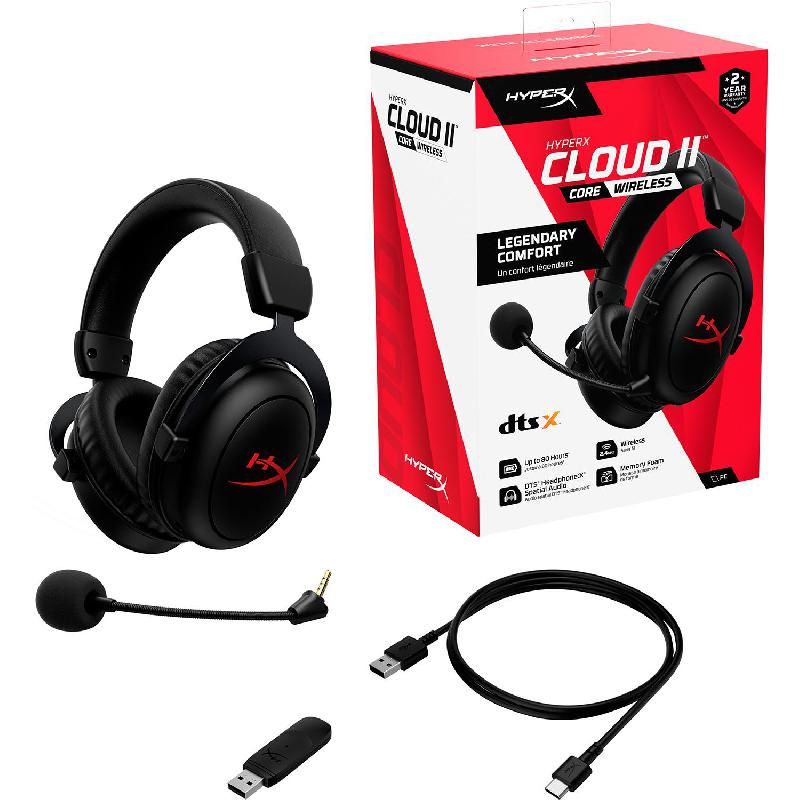 HyperX Cloud II Gaming Headset Wireless Red — view 4