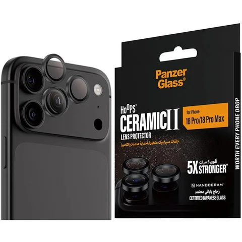 PanzerGlass Ceramic II Hoops Camera Lens Protector (Individual Ring) Smartphone Camera Accessory