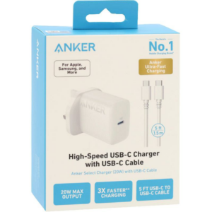 Anker 312 Wall Charger with Cable