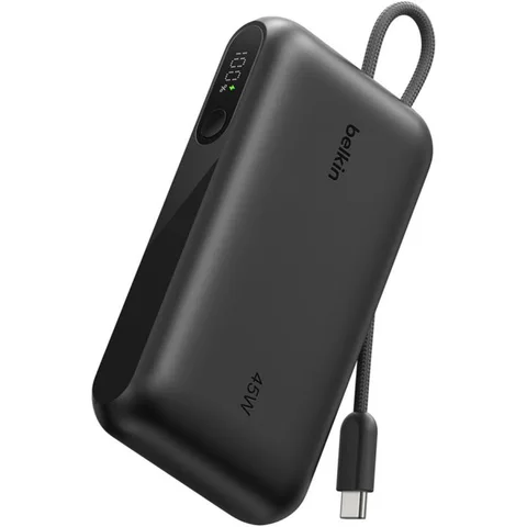 Belkin UltraCharge Power Bank Charger PD Fast Charging 10000 mAh Dual USB (1X USB/1X USB-C)