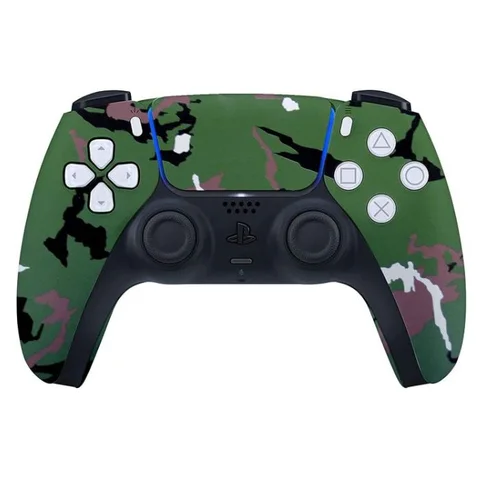 Customized Sony PlayStation 5 Dual Sense Wireless Controller Camouflage - Craft by Merlin