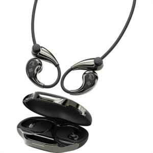 Porodo Soundtec Bella, Open-Ear Wireless Earbuds- Black