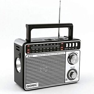 iSonic 3 Bands Rechargeable Radio With MP3 Player - (IR 223)