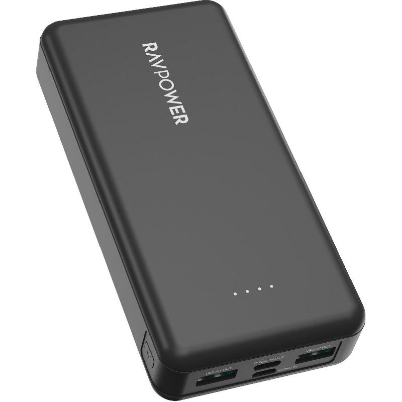 RAVPower PD Pioneer Power Bank Charger Fast Battery Charging 20000 mAh 4 USB — view 2
