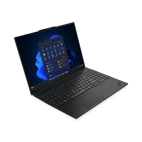Lenovo ThinkPad E16 Gen 3 AI Business Laptop, 16inch WUXGA Display, Intel Core Ultra 7 256V Processor, 16 GB RAM, 512 GB SSD, Windows 11 Pro, English & Arabic Keyboard, Black, 2 Year Warranty