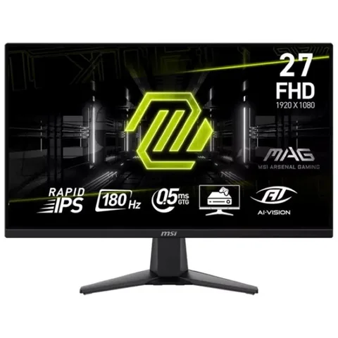 MSI MAG 275F 27 Inch Full HD IPS 180hz 0.5ms Gaming Monitor - Black - 9S6-3CE21M-009