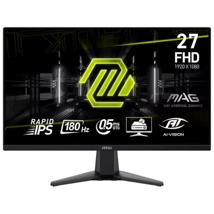 MSI MAG 275F 27 Inch Full HD IPS 180hz 0.5ms Gaming Monitor - Black - 9S6-3CE21M-009