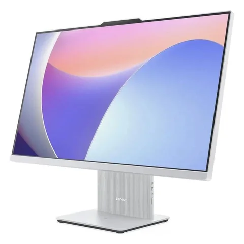 Lenovo Idea Centre 27inch FHD Display All-in-One Desktop PC, Intel Core 5 210H Processor, 16GB RAM, 512GB SSD, DOS, Arabic Keyboard & Mouse, Cloud Grey - F0HM00NHAX