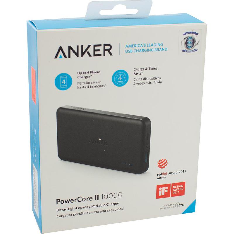 Anker PowerCore II Power Bank Charger Fast Battery Charging 10000 mAh Single USB — view 2